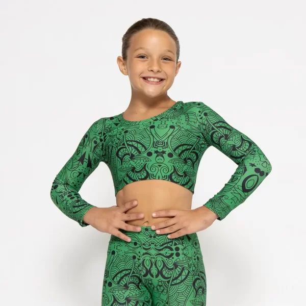 OEM Green Totemia Long Sleeve Top
