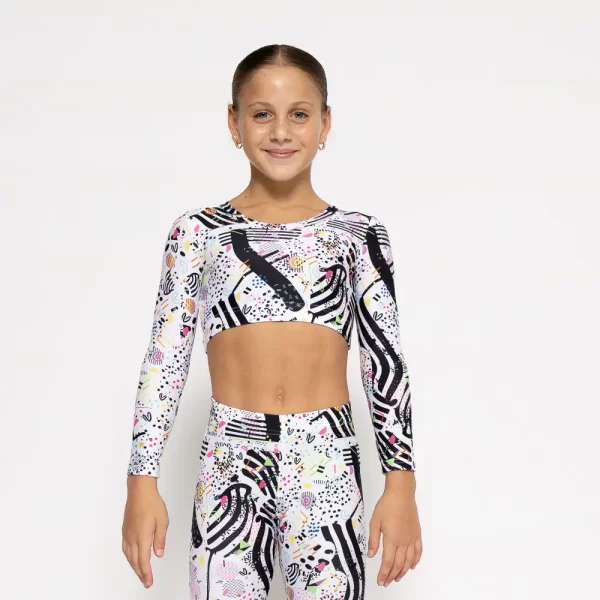 White Feelstorm Long Sleeve Top