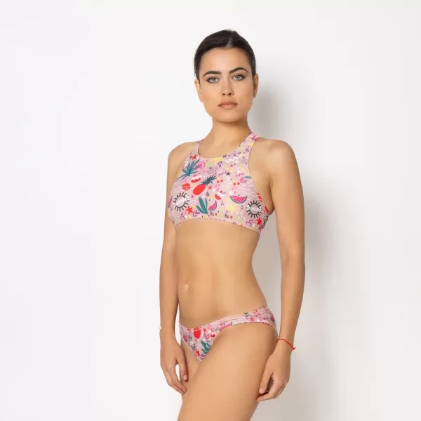 Women's Sport Bikini Top Bloomtide