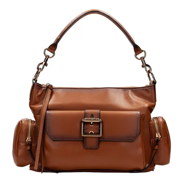 Hispanitas Γυναικεία Τσάντα Ώμου ΒOLSOS COVENT Shoulder Bag tan BI254140 Ταμπά