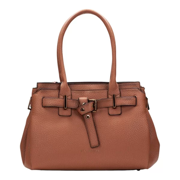 Hispanitas Γυναικεία Τσάντα Χειρός ΒOLSOS CRAINED Handbag tan BI254146 Ταμπά