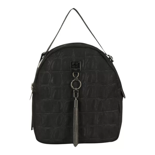 FRNC FRANCESCO Τσάντα Γυναικεία Πλάτης-Backpack 6133 BLK Μαύρο