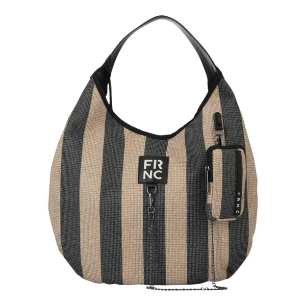 FRNC FRANCESCO Τσάντα Γυναικεία Ώμου 5312BLK Μαύρο