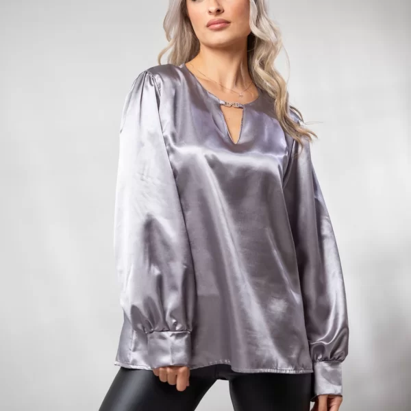 ΜΠΛΟΥΖΑ ΜΕ ΒΟΛΑΝ ΜΑΝΙΚΙΑ ΚΑΙ ΑΛΥΣΙΔΑ Πράσινο