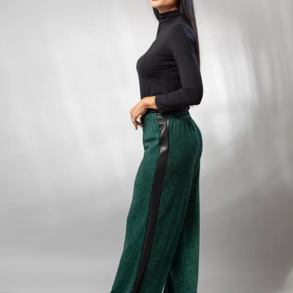 ΠΑΝΤΕΛΟΝΑ ΜΕ ΛΑΣΤΙΧΟ ΚΑΙ ΔΕΡΜΑΤΙΝΗ ΦΑΣΑ Πράσινο