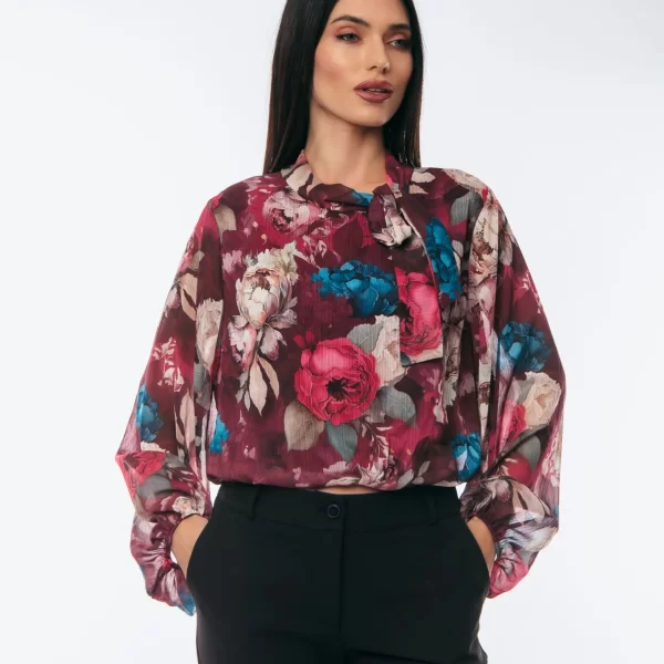 ΜΠΛΟΥΖΑ ΕΜΠΡΙΜΕ ΜΕ ΔΕΣΙΜΟ ΣΤΟΝ ΛΑΙΜΟ Μπορντό