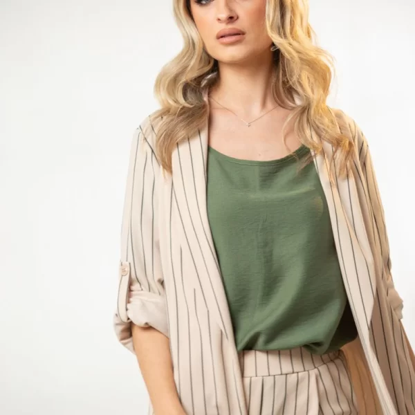 ΣΑΚΑΚΙ ΡΙΓΕ ΜΕ ΓΥΡΙΣΤΟ ΜΑΝΙΚΙ Μπεζ