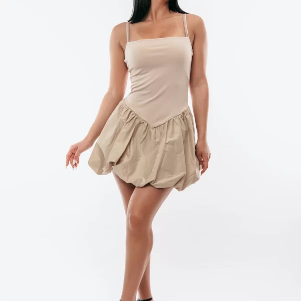 ΦΟΡΕΜΑ ΜΕ ΤΙΡΑΝΤΕΣ & BALLOON ΤΕΛΕΙΩΜΑ ΜΠΕΖ Μπεζ