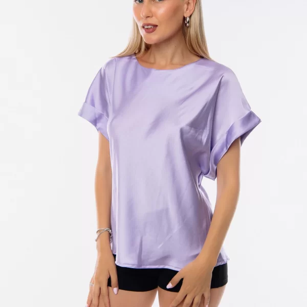 ΜΠΛΟΥΖΑ ΣΑΤΕΝ ΚΟΝΤΟ ΜΑΝΙΚΙ Λιλά