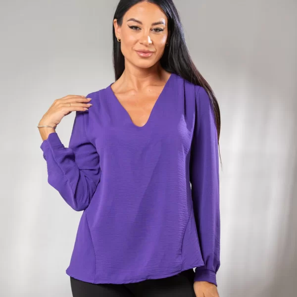 ΜΠΛΟΥΖΑ ΜΕ ΠΙΕΤΕΣ ΣΤΟΥΣ ΩΜΟΥΣ Ασπρο