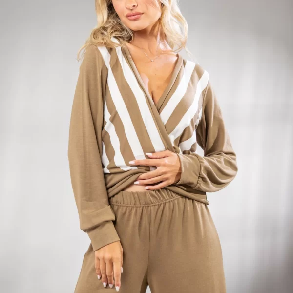 ΜΠΛΟΥΖΑ ΡΙΓΕ ΚΡΟΥΑΖΕ Μπεζ