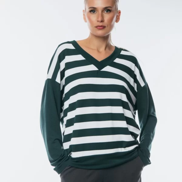 ΜΠΛΟΥΖΑ ΡΙΓΕ ΜΕ ΒΕ Πράσινο