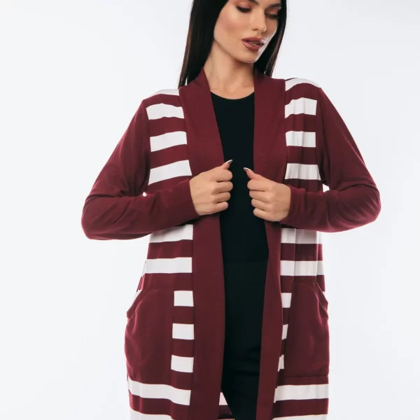 ΖΑΚΕΤΑ ΠΛΕΚΤΗ ΔΙΧΡΩΜΗ ΜΕ ΤΣΕΠΕΣ Γκρι