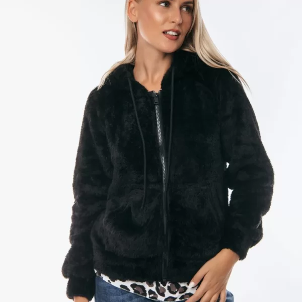 ΖΑΚΕΤΑ ΜΕ ΚΟΥΚΟΥΛΑ ΚΑΙ ΦΕΡΜΟΥΑΡ Μαύρο