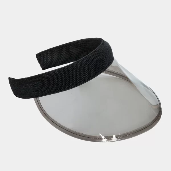 Black vinyl headband Μαύρο