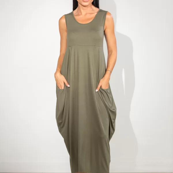 ΦΟΡΕΜΑ ΜΑΚΡΥ ΑΜΑΝΙΚΟ ΜΕ ΤΣΕΠΕΣ Μαύρο