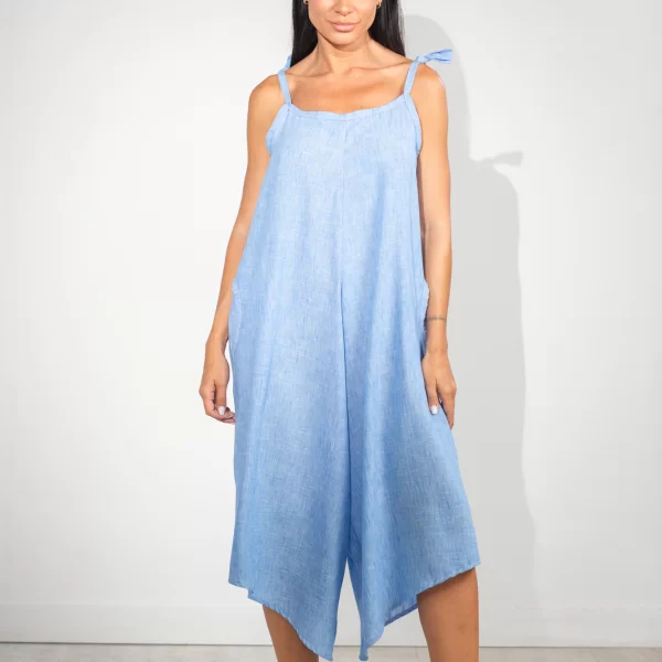 ΦΟΡΜΑ ΚΑΠΡΙ ΜΕ ΤΣΕΠΕΣ ΛΙΝΗ Μπλε