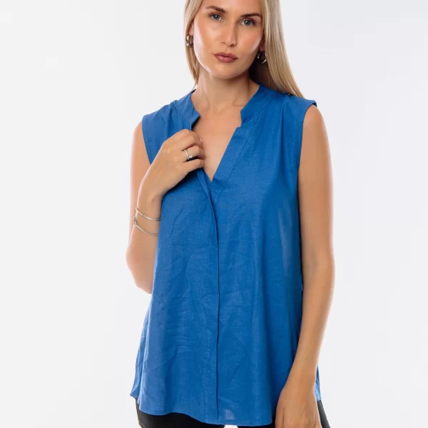 ΜΠΛΟΥΖΑ ΑΜΑΝΙΚΗ Μπλε ρουά