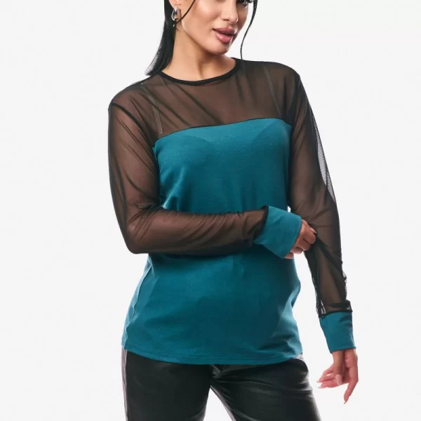 ΜΠΛΟΥΖΑ ΜΕ ΔΙΑΦΑΝΕΙΑ Πετρόλ