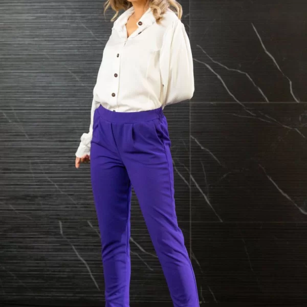 ΠΑΝΤΕΛΟΝΙ ΜΕ ΛΑΣΤΙΧΟ ΣΤΗΝ ΜΕΣΗ ΚΑΙ ΡΕΒΕΡ Μοβ