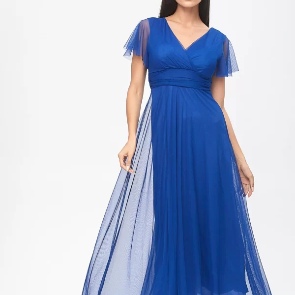 ΦΟΡΕΜΑ ΜΑΚΡΥ ΚΡΟΥΑΖΕ Μπλε ρουά