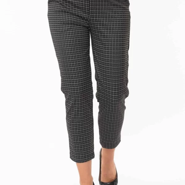 ΠΑΝΤΕΛΟΝΙ ΚΑΡΟ ΜΕ ΤΣΕΠΕΣ Εμπριμέ μαύρο