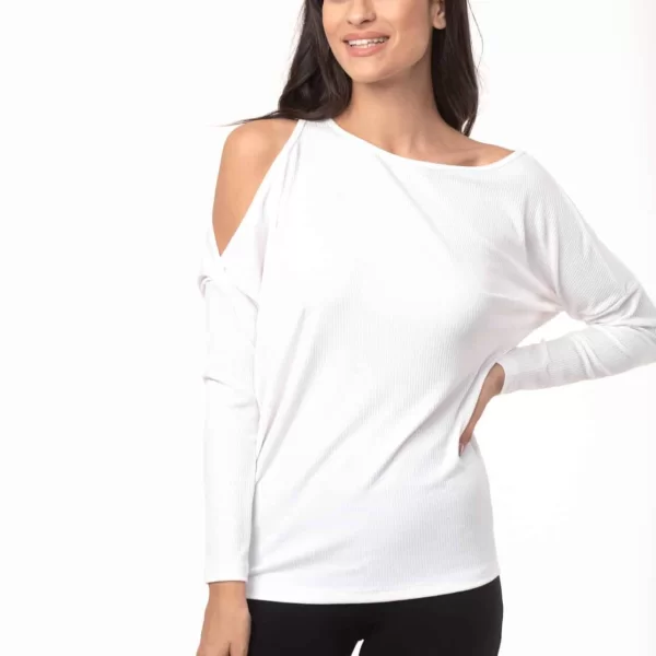 DRESS UP ΜΠΛΟΥΖΑ ΑΣΥΜΜΕΤΡΗ Άσπρο