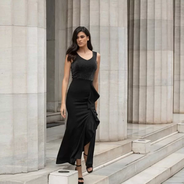 ΦΟΡΕΜΑ ΜΑΚΡΥ ΒΟΛΑΝ Μαύρο