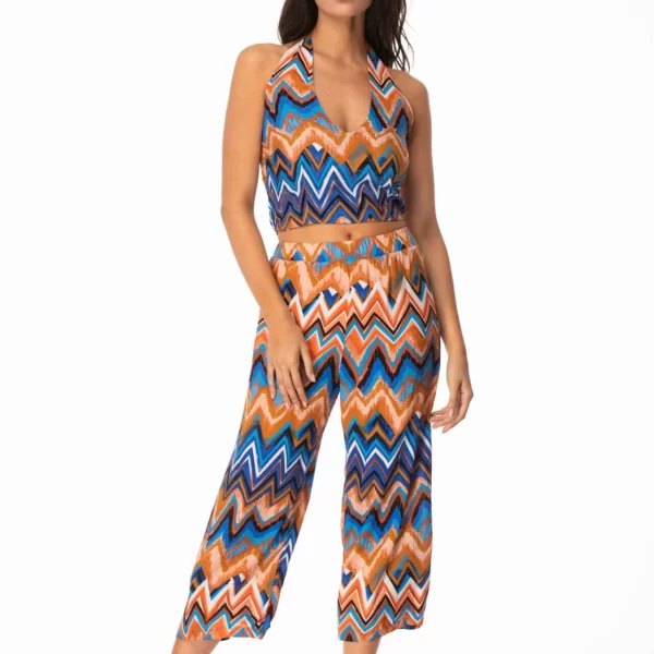 ΣΕΤ ΤΟΠ ΜΕ ΠΑΝΤΕΛΟΝΙ Πορτοκαλί