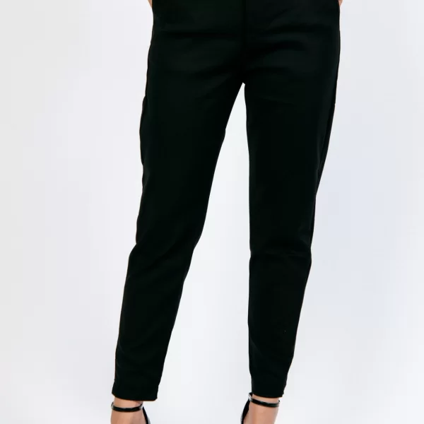 ΠΑΝΤΕΛΟΝΙ ΤΖΙΝ ΕΛΑΣΤΙΚΟ ΜΑΥΡΟ ΜΕ ΖΩΝΗ Μαύρο