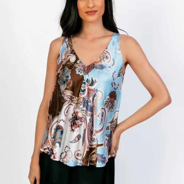 ΜΠΛΟΥΖΑ ΕΜΠΡΙΜΕ ΑΜΑΝΙΚΗ Μπλε