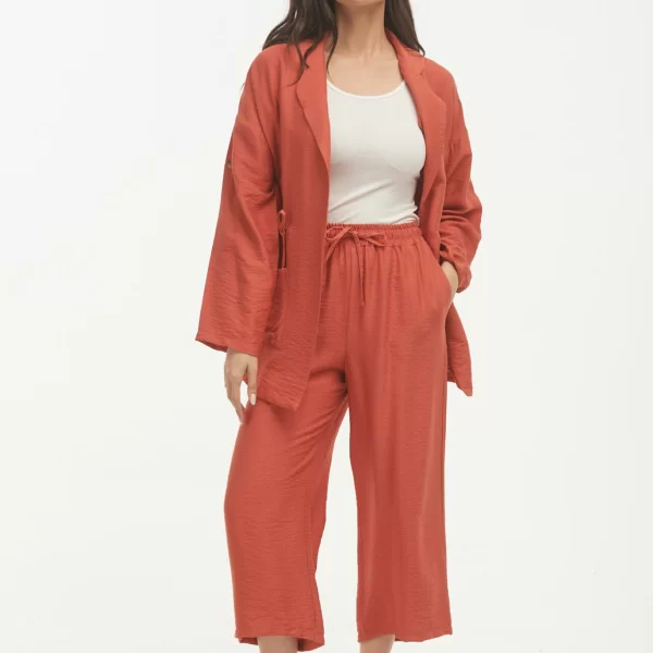 Lipsy ΣΕΤ ΖΑΚΕΤΑ ΚΑΙ ΠΑΝΤΕΛΟΝΙ Πορτοκαλί