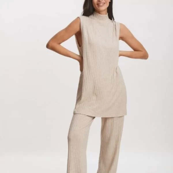 ΣΕΤ ΜΠΛΟΥΖΑ ΚΑΙ ΠΑΝΤΕΛΟΝΑ ΡΙΠ ΜΠΕΖ Μπεζ