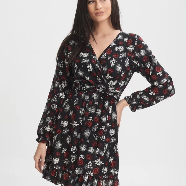 ΦΟΡΕΜΑ ΜΕ ΒΟΛΑΝ ΚΡΟΥΑΖΕ Μαύρο