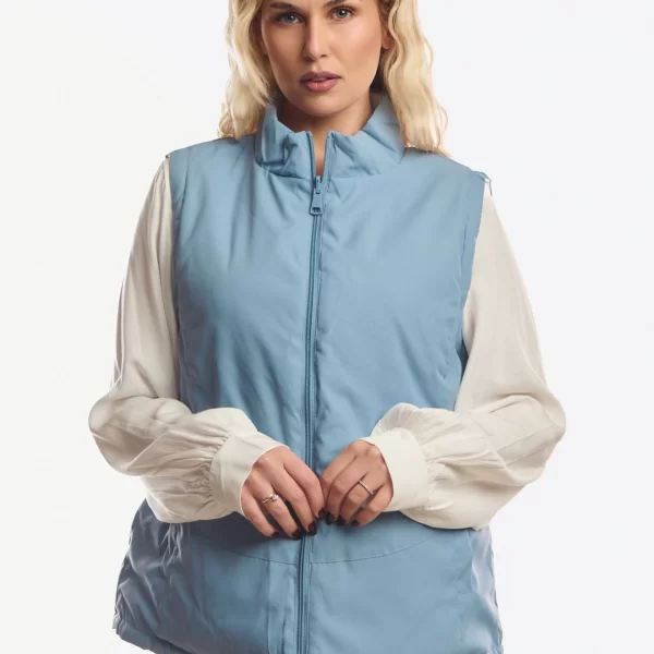 ΑΜΑΝΙΚΟ ΜΠΟΥΦΑΝ ΔΙΠΛΗΣ ΟΨΗΣ Σιέλ