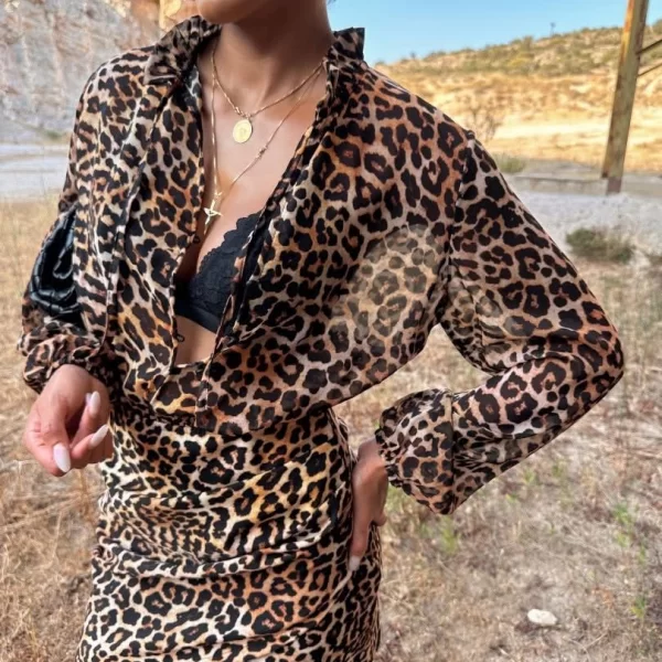 ΦΟΡΕΜΑ MINI ΛΕΟΠΑΡ Μαύρο