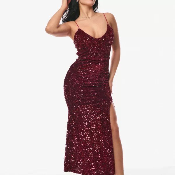 ECSTASY ΦΟΡΕΜΑ ΜΑΞΙ ΠΑΓΙΕΤΑ Μπορντό