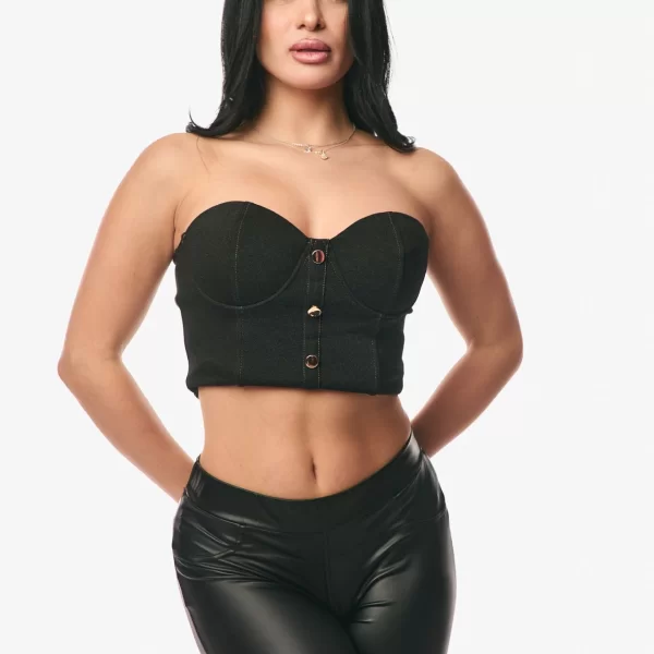 ΜΠΟΥΣΤΟ ΜΕ ΚΟΥΜΠΙΑ Μαύρο