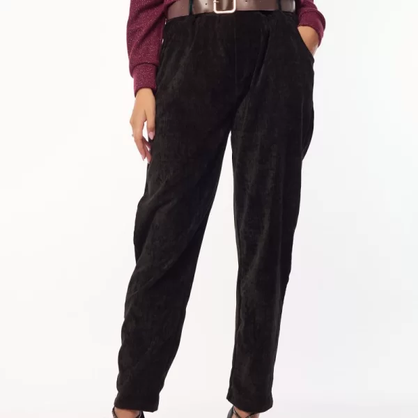 ΠΑΝΤΕΛΟΝΙ ΒΕΛΟΥΤΕ ΜΕ ΡΕΒΕΡ ΚΑΙ ΖΩΝΗ Μαύρο