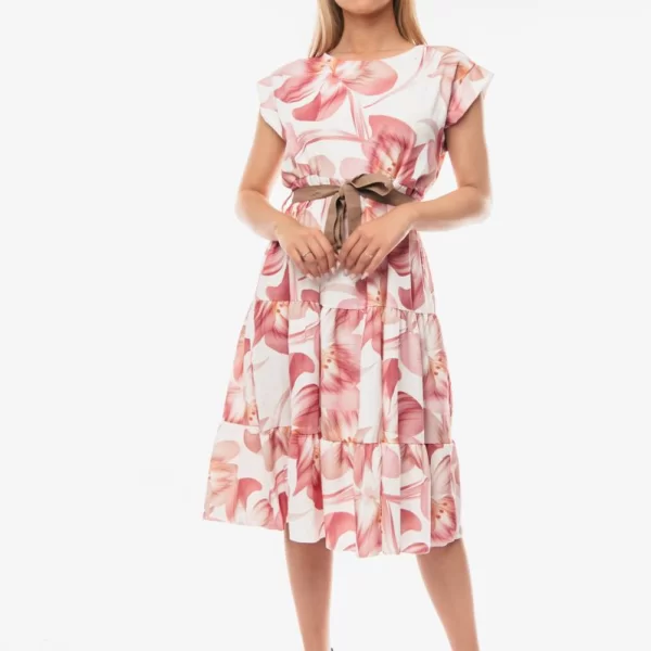 ΦΟΡΕΜΑ ΜΑΚΡΥ ΕΜΠΡΙΜΕ ΜΕ ΖΩΝΗ Ροζ