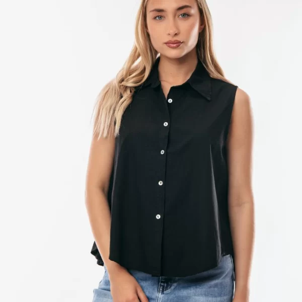 ΠΟΥΚΑΜΙΣΟ ΑΜΑΝΙΚΟ Μαύρο