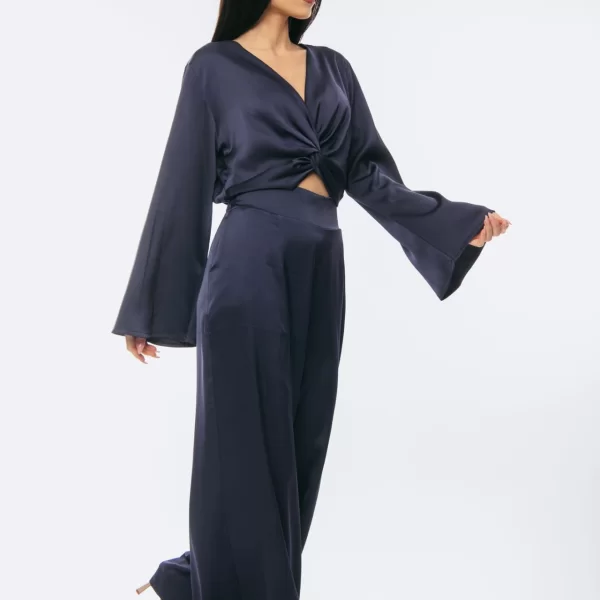 ΣΕΤ ΤΟΠ ΜΕ ΠΑΝΤΕΛΟΝΑ Μπλε σκούρο