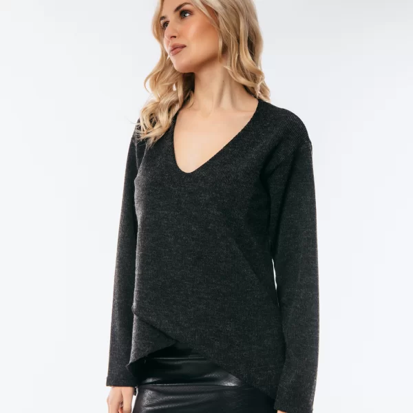 ΜΠΛΟΥΖΑ ΒΕ Μαύρο