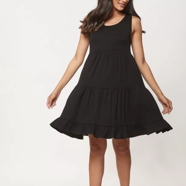 ΦΟΡΕΜΑ ΑΜΑΝΙΚΟ ΜΕ ΣΟΥΡΕΣ Μαύρο