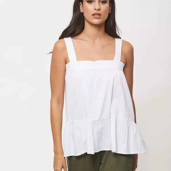 ΤΟΠ ΚΑΡΕ ΒΟΛΑΝ Άσπρο