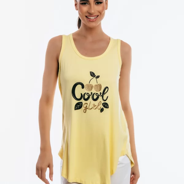 ΜΠΛΟΥΖΑ ΑΜΑΝΙΚΗ ΚΕΡΑΣΙ Κίτρινο