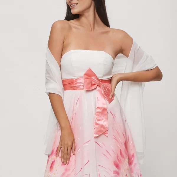 ΦΟΡΕΜΑ ΣΤΡΑΠΛΕΣ ΚΟΝΤΟ Ασπρο