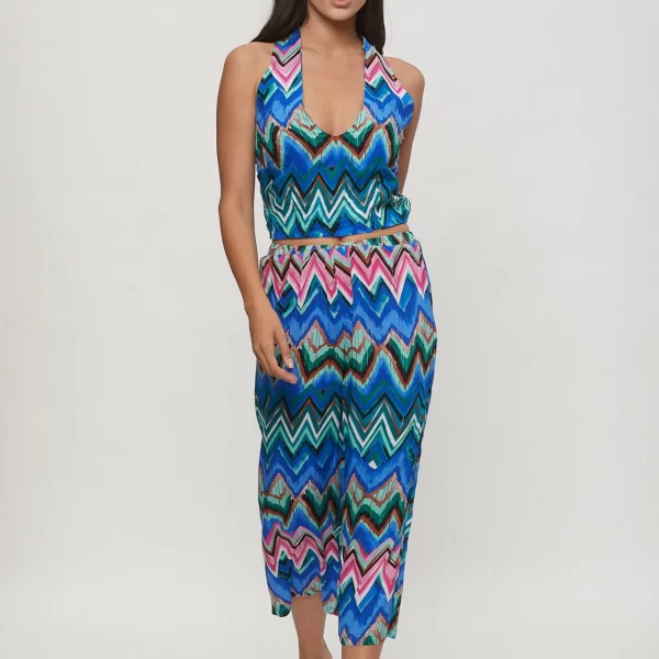 ΣΕΤ ΤΟΠ & ΠΑΝΤΕΛΟΝΑ ΖΙΠ Εμπριμέ μαύρο