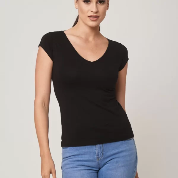 Boutique ΜΠΛΟΥΖΑ ΒΕ ΜΑΥΡΗ Μαύρο