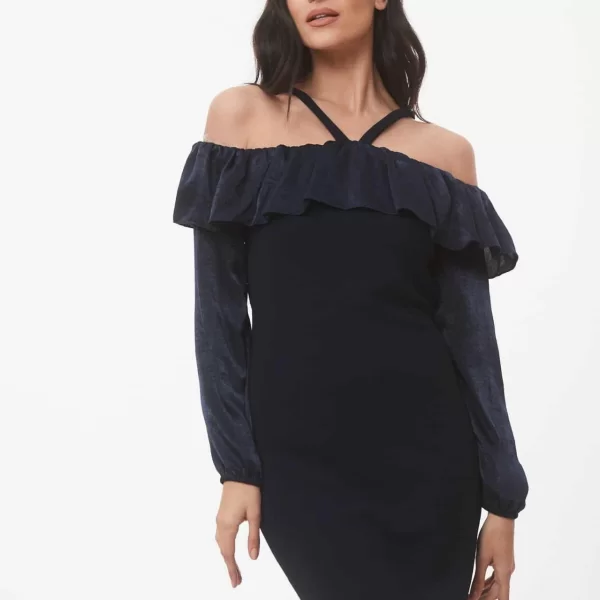 ΦΟΡΕΜΑ ΕΞΩ ΩΜΟΙ ΜΠΛΕ Μπλε